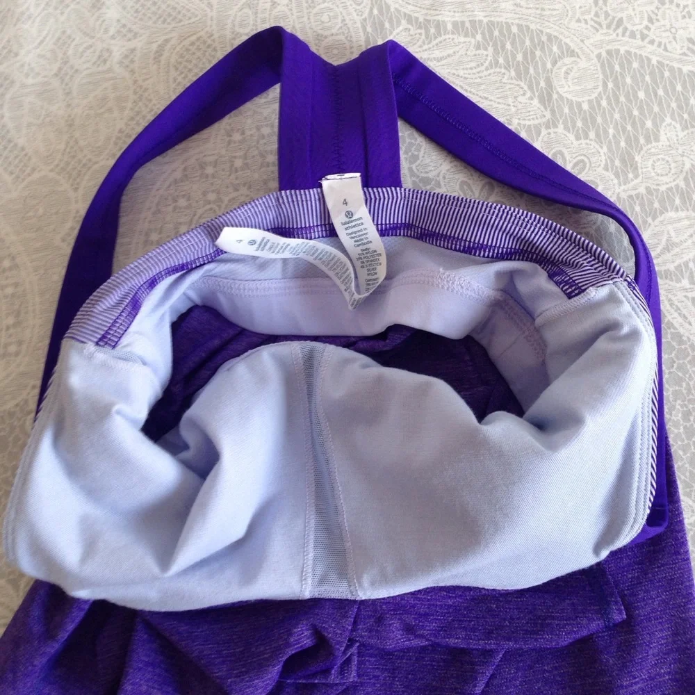 Lululemon Athletica Rest Less Tank in purple